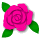 rose  flower icon  freematerial