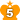 ランキング王冠素材画像　オレンジ数字5