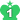 ランキング王冠素材画像 グリーン数字1