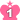 ランキング王冠素材画像 ピンク数字1